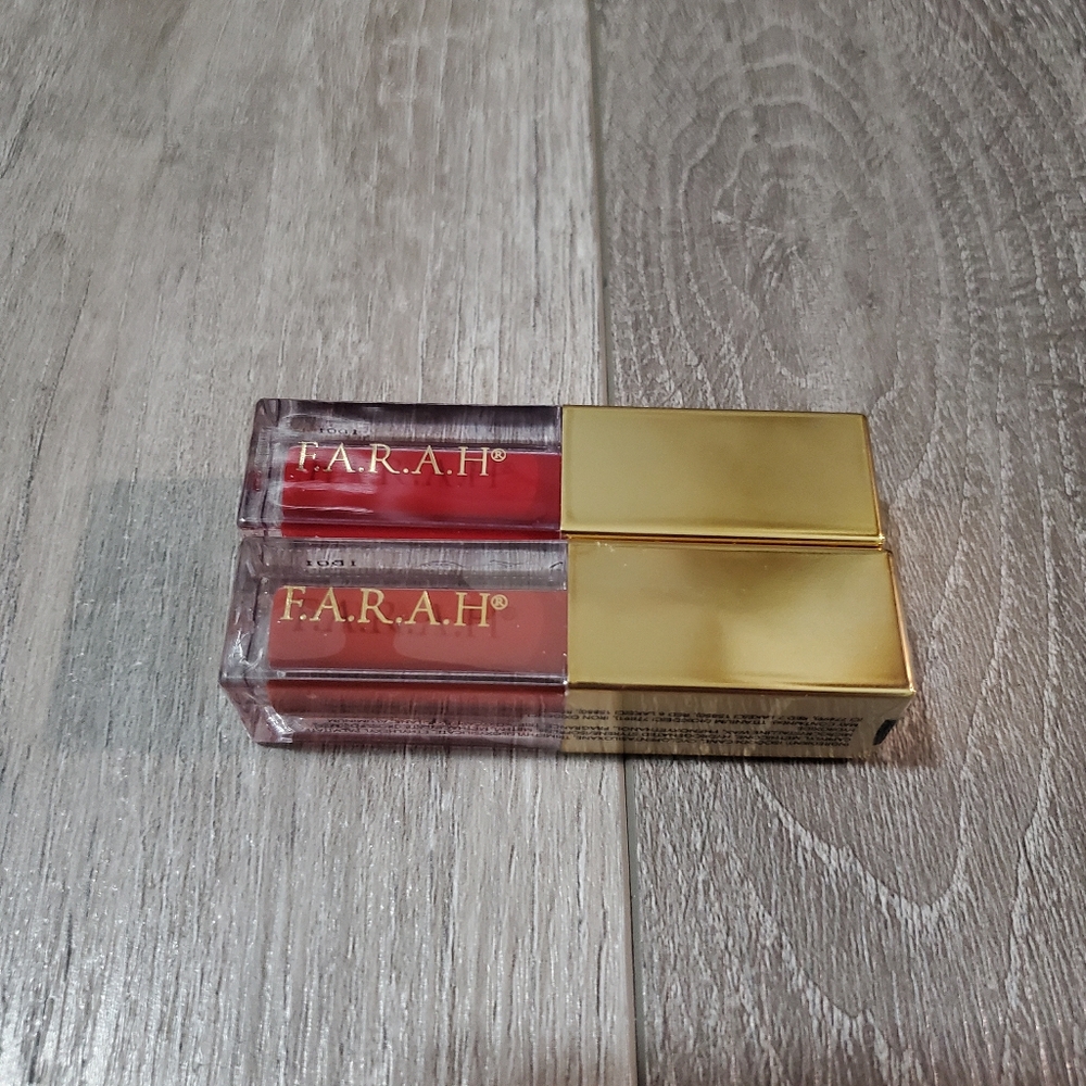 F.A.R.A.H. Bite Size Liquid Lipstick Duo in "Farah" & "Sienna"